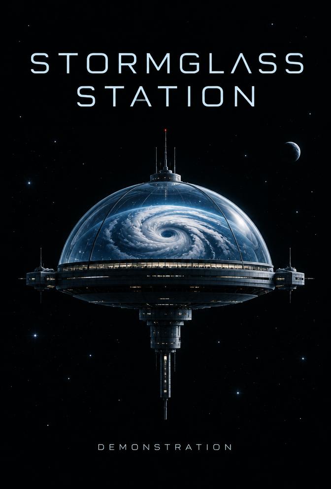 Stormglass Station — editorial demonstration cover