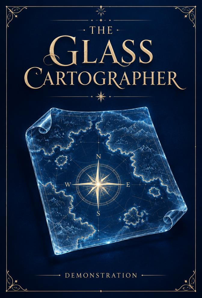 The Glass Cartographer — editorial demonstration cover